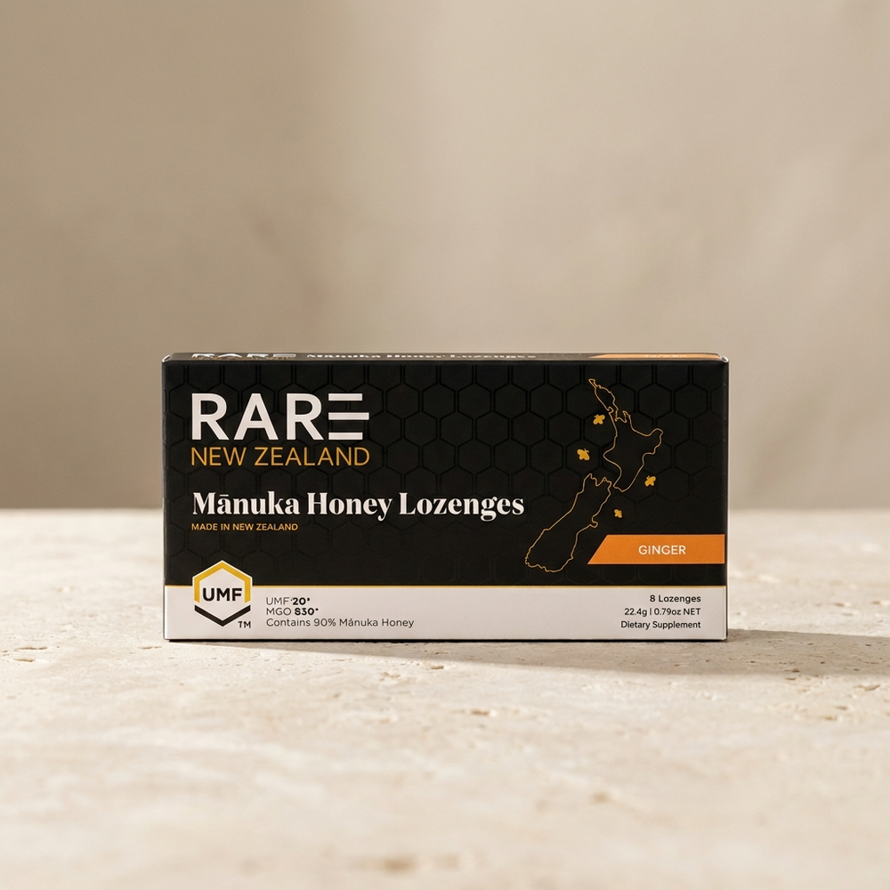 Mānuka Honey Lozenges - Ginger - UMF™ 20+ | MGO 830+ — Rare New